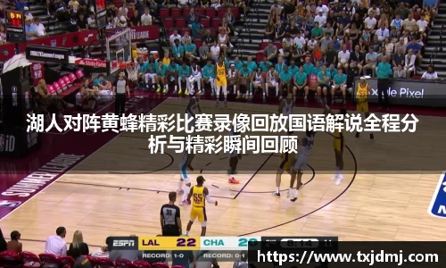 湖人对阵黄蜂精彩比赛录像回放国语解说全程分析与精彩瞬间回顾